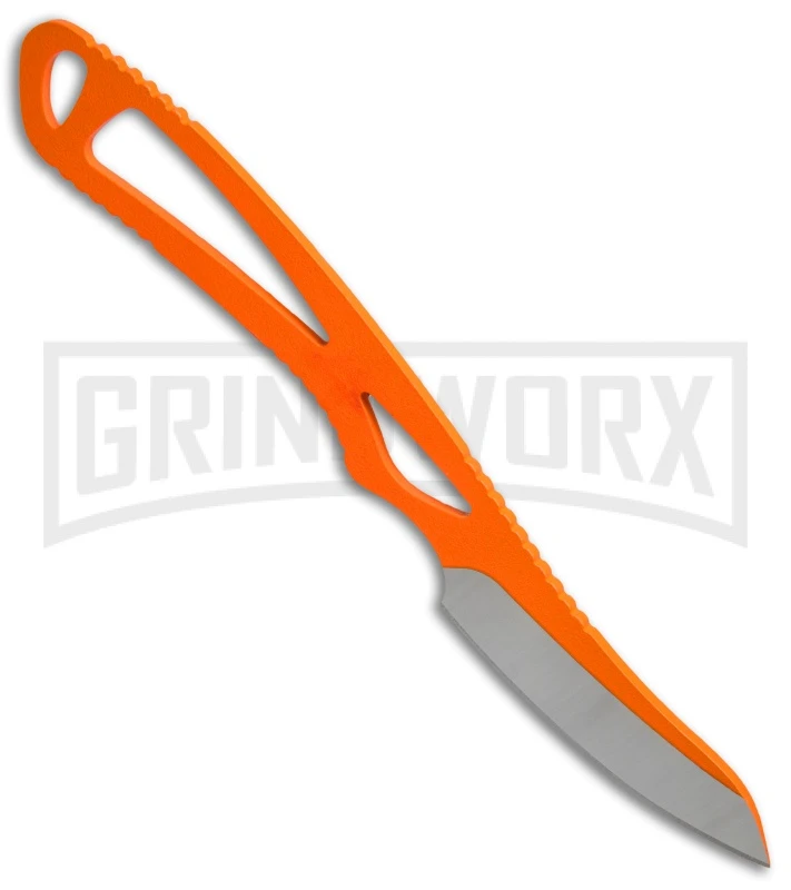 Buck Knives Buck PakLite Caper Fixed Blade Knife - Orange Plain 4 Buck Knives Buck PakLite Caper Fixed Blade Knife - Orange Plain - Image 2