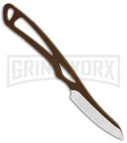 Buck Knives Buck PakLite Field Master Kit Brown Fixed Blade/Guthook - Brown/Satin -Buck Knives Sales Buck PakLite Field Master Guthook Brown 0141BRSVP BHQ 106683 jr boning spine large