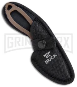 Buck Knives Buck PakLite Skinner Fixed Blade Knife - Brown/Satin Plain -Buck Knives Sales Buck PakLite Skinner Brown Satin 0140BRS BHQ 106679 jr sheath large