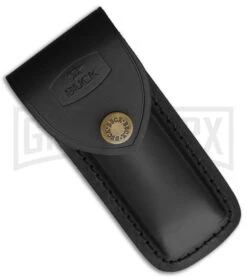 Buck Knives Buck Ranger 112 Finger Grooved Ebony Wood Lockback Knife - Satin Plain -Buck Knives Sales Buck Ranger Fingergrooved Wood Satin BHQ 41176 jr sheath large