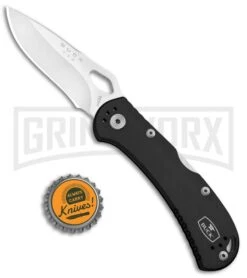 Buck Knives SpitFire Black Folding Knife - Satin Plain 9 Buck Knives SpitFire Black Folding Knife - Satin Plain -Buck Knives Sales Buck SpitFire LB Black Satin 0722BKS1 BHQ 92988 jr bottlecap large