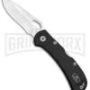Buck Knives SpitFire Black Folding Knife - Satin Plain -Buck Knives Sales Buck SpitFire LB Black Satin 0722BKS1 BHQ 92988 jr large 1