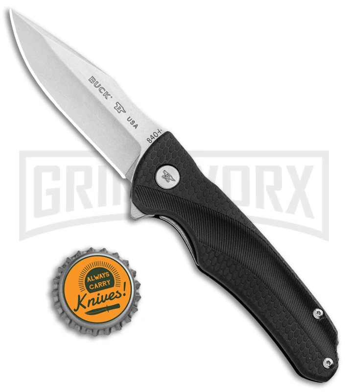 Buck Knives Buck Sprint Select Black Liner Lock Knife- Satin Plain 6 Buck Knives Buck Sprint Select Black Liner Lock Knife- Satin Plain - Image 4