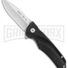Buck Knives Buck Sprint Select Black Liner Lock Knife- Satin Plain -Buck Knives Sales Buck Sprint Select LL Black GFN Satin 0840BKS BHQ 92970 jr large 1