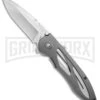 Buck Knives Buck Tempest Spring Assist Knife - Satin Plain -Buck Knives Sales Buck Tempest LL Dark Gray Satin 0296GYS B BHQ 2198 jr large