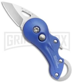 Buck Knives Transport 0756BLS-B1 Light Blue Folding Keychain Pocket Knife (Pln)