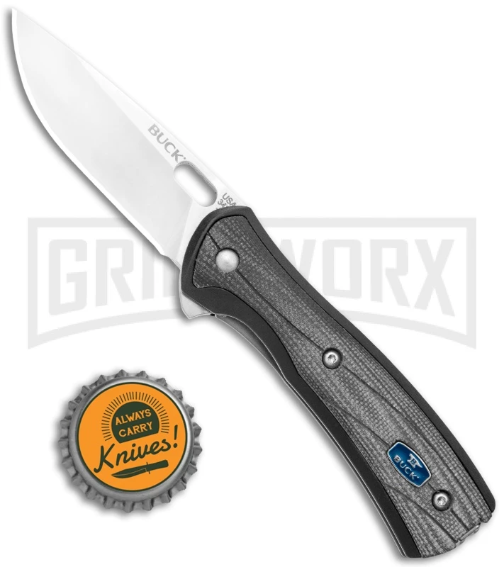 Buck Knives Buck Vantage Pro 342 Folding Knife - Satin Plain 6 Buck Knives Buck Vantage Pro 342 Folding Knife - Satin Plain - Image 4