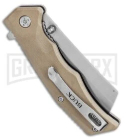 Buck Knives Buck Trunk Flipper Knife Tan - Satin Plain 7 Buck Knives Buck Trunk Flipper Knife Tan - Satin Plain -Buck Knives Sales BuckKnives 2021 48 large