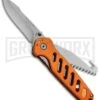 Buck Knives Buck Orange Alpha Crosslock Knife W/Saw & Gut Hook Blade 0183ORS1 1 Buck Knives Buck Orange Alpha Crosslock Knife W/Saw & Gut Hook Blade 0183ORS1 -Buck Knives Sales buck alpha crosslock orange 1830rs1 b large
