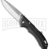 Buck Knives Buck Bantam BBW Black Folding Knife - Satin Plain -Buck Knives Sales buck bantam bbw lockback 0284bks large