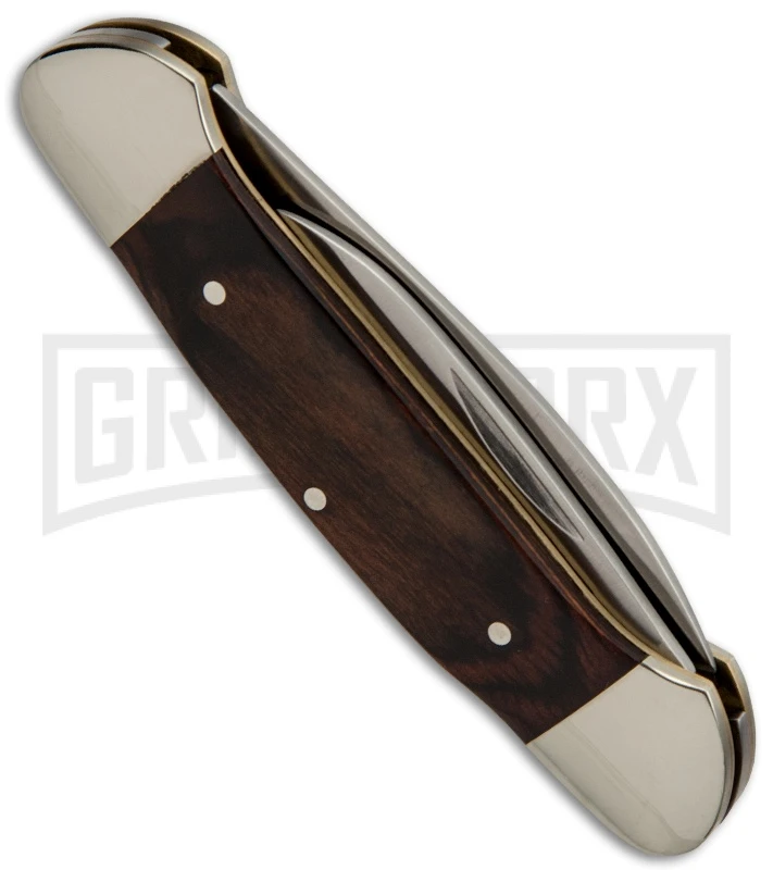 Buck Knives Buck 389 Canoe Woodgrain Pocket Knife 4 Buck Knives Buck 389 Canoe Woodgrain Pocket Knife - Image 2