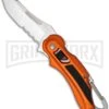 Buck Knives Buck Flashpoint Orange Folding Knife - Satin Serr -Buck Knives Sales buck flashpoint 07700rx b cat3561 large