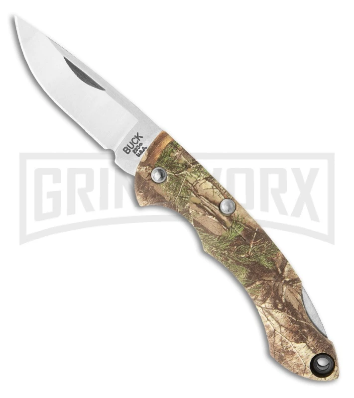 Buck Knives Buck Nano Bantam RealTree Xtra Camo Folding Knife - Satin Plain 3 Buck Knives Buck Nano Bantam RealTree Xtra Camo Folding Knife - Satin Plain