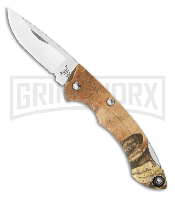 Buck Knives Buck Nano Bantam Mossy Oak Break-Up Camo Folding Knife - Satin Plain 3 Buck Knives Buck Nano Bantam Mossy Oak Break-Up Camo Folding Knife - Satin Plain