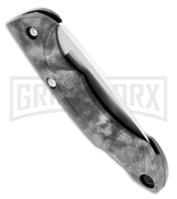 Buck Knives Buck Nano Bantam Reaper Black Folding Knife - Satin Plain 4 Buck Knives Buck Nano Bantam Reaper Black Folding Knife - Satin Plain - Image 2