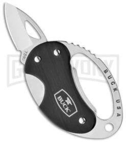 Buck Knives Buck Metro Black Folding Knife 0759BKSW (1.125" Plain)
