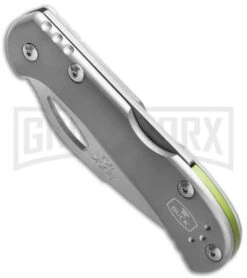 Buck Knives Buck Mini SpitFire Gray Folding Knife - Satin Plain 7 Buck Knives Buck Mini SpitFire Gray Folding Knife - Satin Plain -Buck Knives Sales buck knives mini spitfire 0726gys b 7800 spine green large