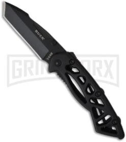 Buck Knives Buck Mini Bones 869 Folding Knife - Black Plain