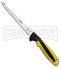 Buck Knives Buck Mr. Crappie 6.5" Slab Shaver Fixed Blade Knife - Satin Plain