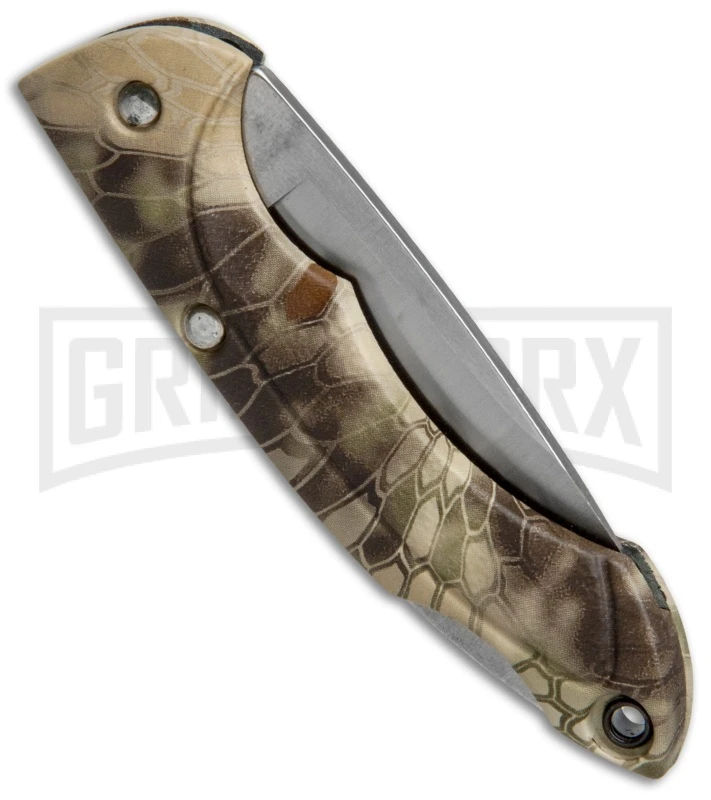Buck Knives Buck Nano Bantam Kryptek Highlander Camo Folding Knife - Satin Plain 5 Buck Knives Buck Nano Bantam Kryptek Highlander Camo Folding Knife - Satin Plain - Image 3