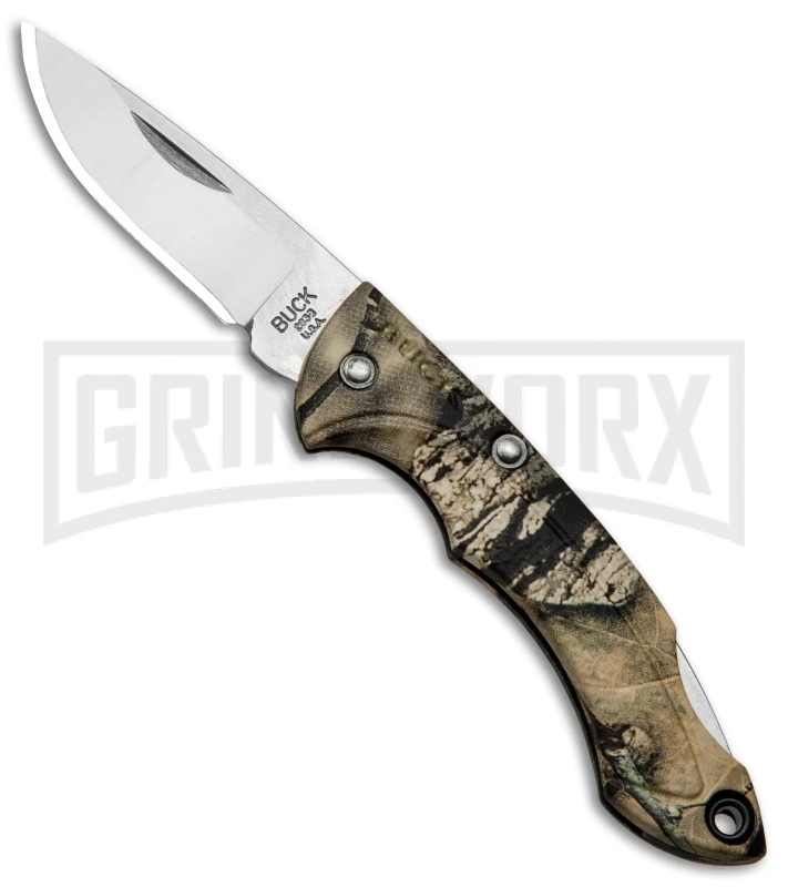 Buck Knives Buck Nano Bantam Mossy Oak B.U.C. Camo Folding Knife - Satin Plain 3 Buck Knives Buck Nano Bantam Mossy Oak B.U.C. Camo Folding Knife - Satin Plain