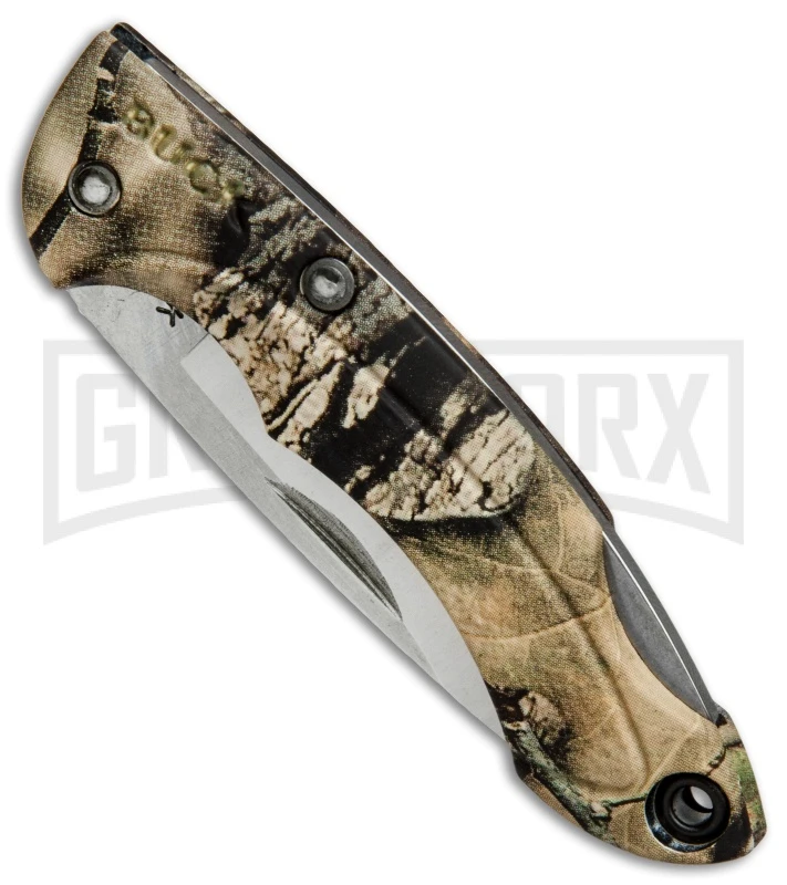 Buck Knives Buck Nano Bantam Mossy Oak B.U.C. Camo Folding Knife - Satin Plain 4 Buck Knives Buck Nano Bantam Mossy Oak B.U.C. Camo Folding Knife - Satin Plain - Image 2