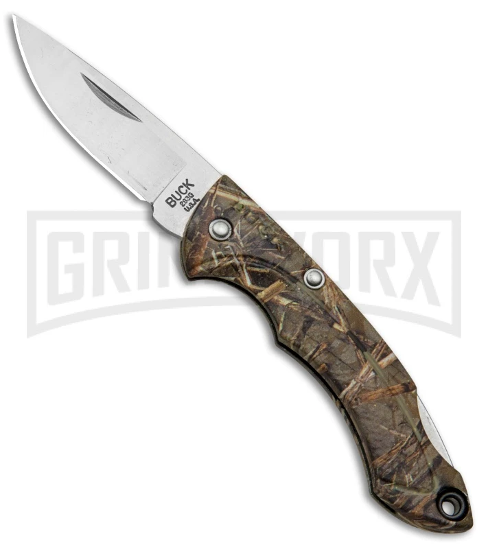 Buck Knives Buck Nano Bantam Muddy Water Camo Folding Knife - Satin Plain 3 Buck Knives Buck Nano Bantam Muddy Water Camo Folding Knife - Satin Plain