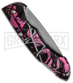 Buck Knives Buck Nano Bantam Pink Muddy Girl Camo Folding Knife - Satin Plain 7 Buck Knives Buck Nano Bantam Pink Muddy Girl Camo Folding Knife - Satin Plain -Buck Knives Sales buck nano bantam pink muddy girl 0283cms31 b BHQ 35347 er side large