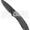 Buck Knives Buck Nobleman Gray Stainless Steel Folding Knife - Gray Plain 1 Buck Knives Buck Nobleman Gray Stainless Steel Folding Knife - Gray Plain -Buck Knives Sales buck nobleman 327tts b large