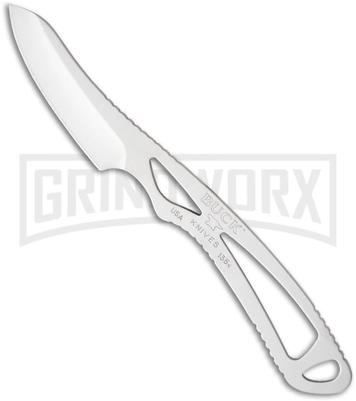 Buck Knives Buck PakLite Caper Fixed Blade Knife - Satin Plain 3 Buck Knives Buck PakLite Caper Fixed Blade Knife - Satin Plain