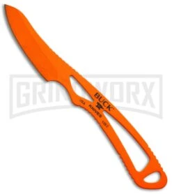 Buck Knives PakLite FieldMaster Knife Set With Mossy Oak Sheath - Orange -Buck Knives Sales buck paklite field master orange mossy oak 0141orsvp1 BHQ 35338 er 2 large