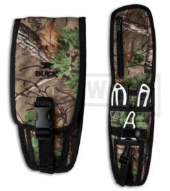 Buck Knives PakLite FieldMaster Knife Set With Realtree Camo Sheath - Satin -Buck Knives Sales buck paklite field master satin real tree 0141sssvp2 BHQ 35341 er sheath large