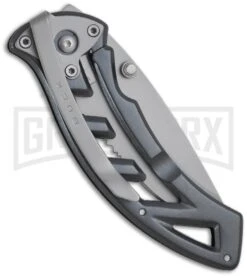 Buck Knives Buck Parallex-2.8 Gray Folding Knife - Bead Blast Serr 5 Buck Knives Buck Parallex-2.8 Gray Folding Knife - Bead Blast Serr -Buck Knives Sales buck parallex2 8 0318gyx b back large 1
