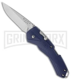 Buck Knives Buck Blue Quickfire Spring Assisted Knife - Satin Plain