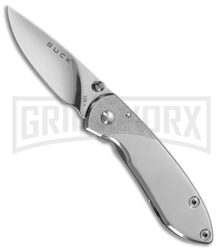 Buck Knives Buck Scholar Stainless Steel Folding Knife - Polish Plain 3 Buck Knives Buck Scholar Stainless Steel Folding Knife - Polish Plain