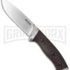 Buck Knives Buck Selkirk Micarta Fixed Blade Knife - Satin Plain -Buck Knives Sales buck selkirk 0863brs cm large