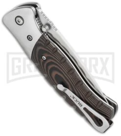 Buck Knives Buck Small Brown Micarta Folding Selkirk Knife - Satin Plain 7 Buck Knives Buck Small Brown Micarta Folding Selkirk Knife - Satin Plain -Buck Knives Sales buck selkirk sm 0835brs b 10682 side cm large