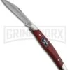 Buck Knives Buck Solitaire Cherry Dymondwood Pocket Knife -Buck Knives Sales buck solitaire single 0302cws b large
