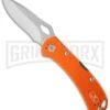 Buck Knives Buck SpitFire Orange Folding Knife - Satin Plain -Buck Knives Sales buck spitfire 07220rs1 b large