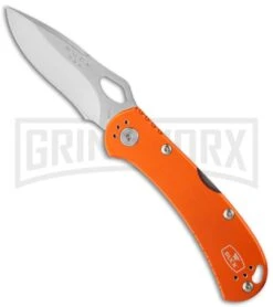 Buck Knives Buck SpitFire Orange Folding Knife - Satin Plain