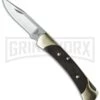 Buck Knives The 55 American Ebony Pocket Knife - Satin Plain -Buck Knives Sales buck the 55 0055brs b cm jr large