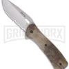 Buck Knives Buck Vantage Force Pro A-TACS Camo - Stonewash Serr -Buck Knives Sales buck vantage force pro 0845cmx b cat 6264 large